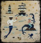 (image for) Mermaid Family (ancor charm included)